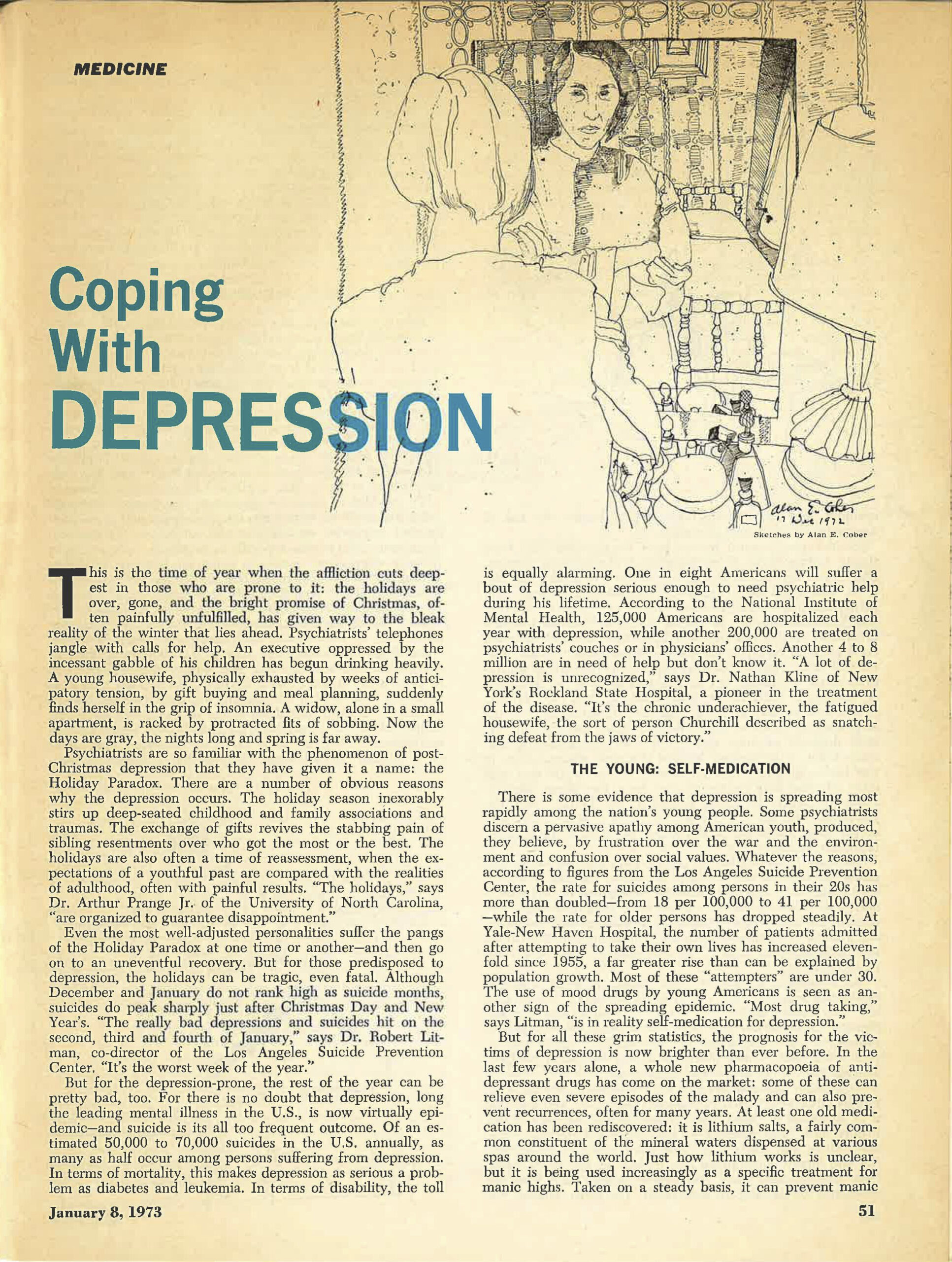 research article on depression
