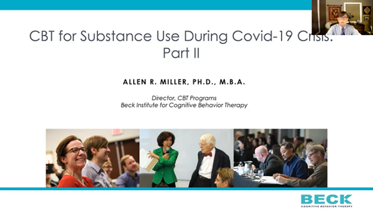 CBT for Substance Use During the COVID-19 Crisis: Part 2