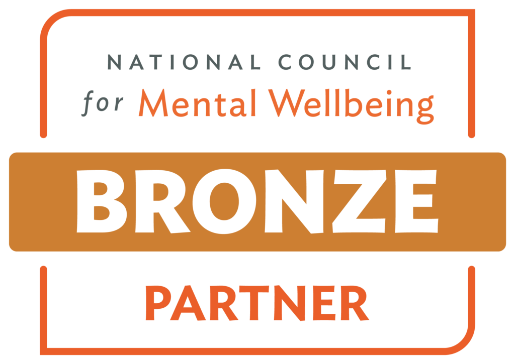 National Council for Mental Wellbeing Bronze Partner