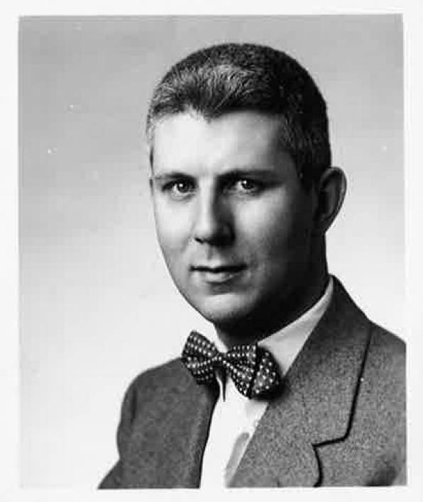 A young Aaron T Beck, Co-founder of Beck Institute, poses for a headshot