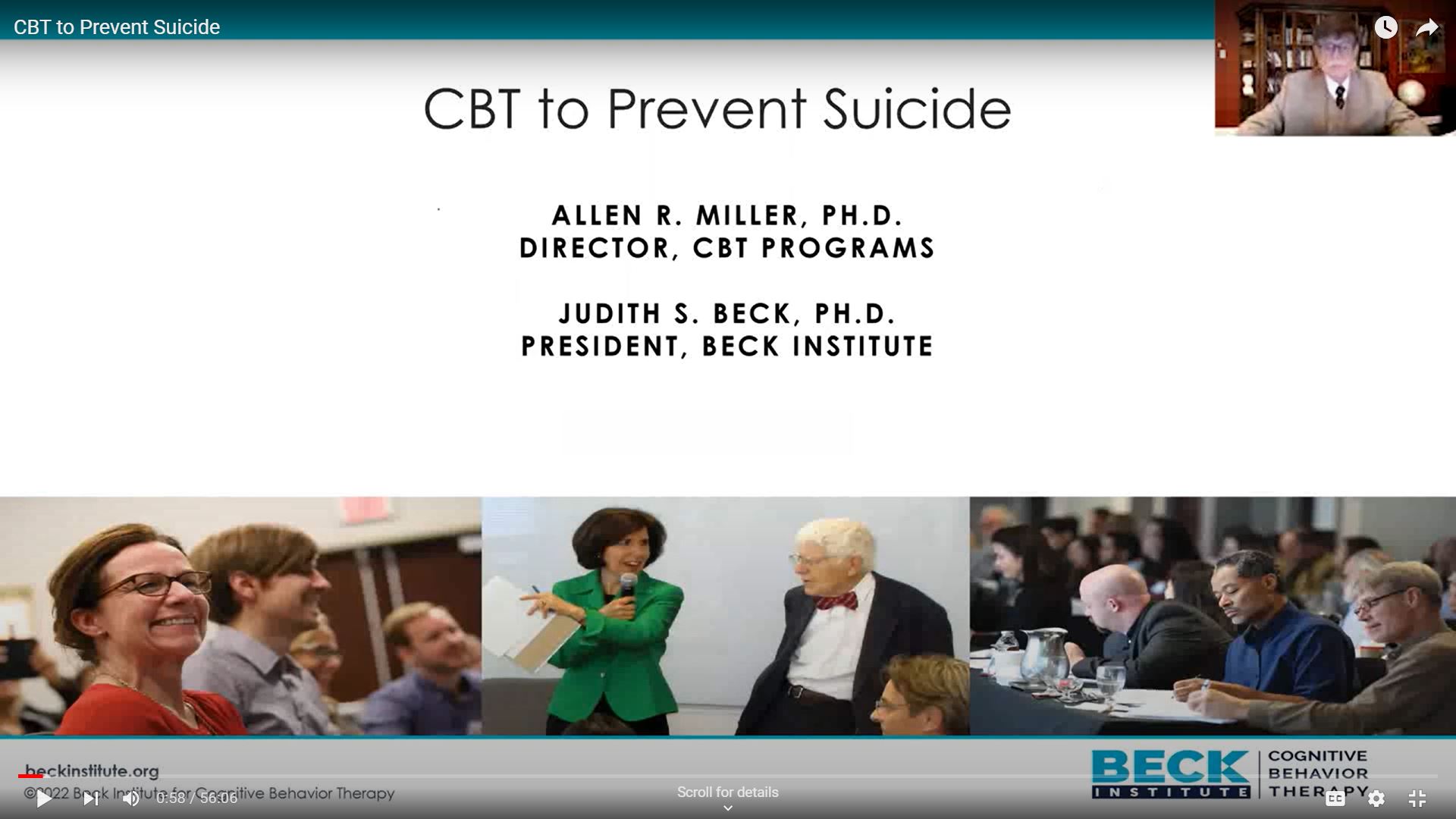 Beck Institute | CBT To Prevent Suicide - Beck Institute