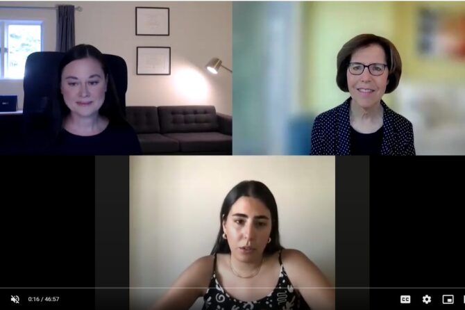 Turkish Psychologist Özlem Öztürk Interviews Dr. Judith Beck and Dr. Sofia Chernoff