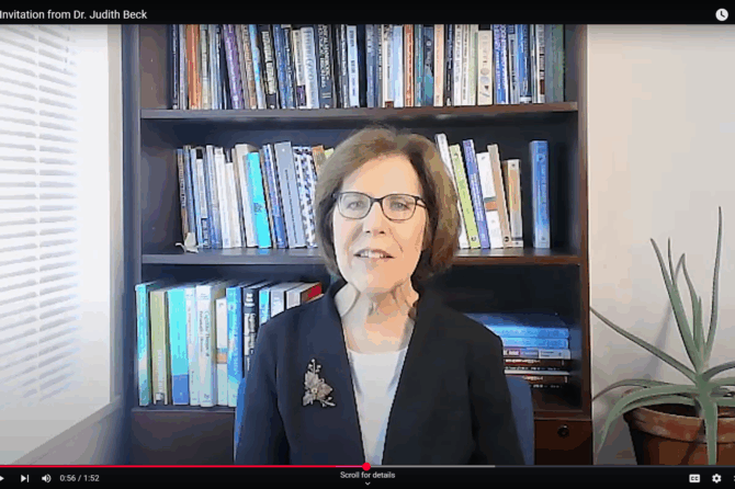 CBT for Complex Cases: A Personal Invitation from Dr. Judith Beck